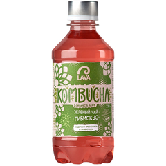 Lava SF KOMBUCHA Зеленый чай Гибискус 330мл