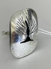 Древо  (кольцо из серебра)