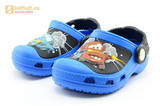 Сабо Крокс (Crocs) пляжные шлепанцы кроксы для мальчиков, цвет синий. Изображение 5 из 12.