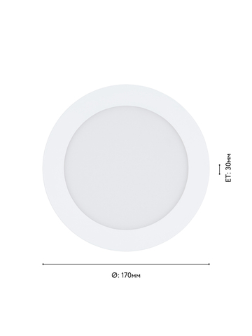 Встраиваемый светодиодный светильник Eglo FUEVA 1 PRO 64612