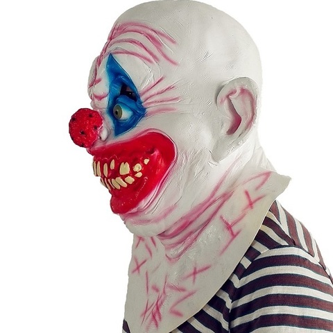 Хэллоуин маска Клоун сумасшедший