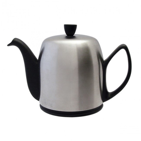 Чайник заварочный с ситечком на 2 чашки 0.37л Guy Degrenne Salam Mat Black