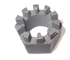 ГАЙКА СТУПИЦЫ ПЕРЕДНЕЙ (КОРОНЧ) NEXIA, ESP (МЕЛКАЯ РЕЗЬБА) GM