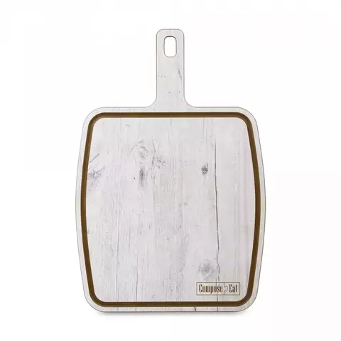 Доска разделочная с ручкой 25х36см ComposeEat Fashion дуб белый