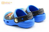 Сабо Крокс (Crocs) пляжные шлепанцы кроксы для мальчиков, цвет синий. Изображение 6 из 12.