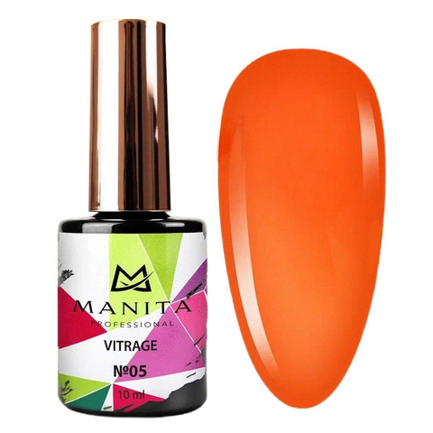 Manita Professional Гель-лак для ногтей / Vitrage № 05, 10 мл