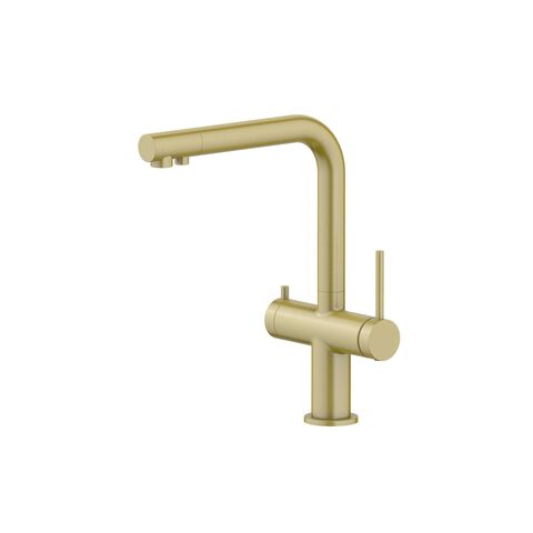 Aquatek AQ1385BG AQ1385BG ЕВРОПА смеситель для кухни с подключением к фильтру питьевой воды, шлиф. золото