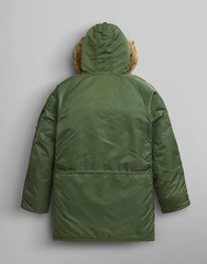 Парка Alpha Industries N-3B Slim Fit Sage Green (Зеленая)
