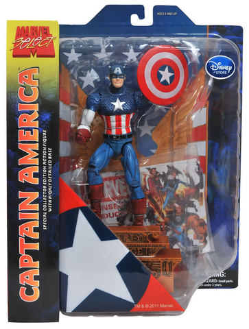 Марвел Селект фигурка Капитан Америка классик — Marvel Select Classic Captain America