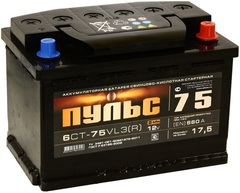 Пульс 6СТ- 75 аккумулятор