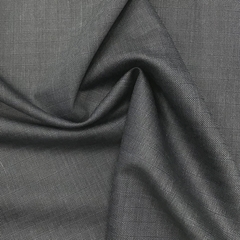 Ткань костюмно-плательная серая в полоску 3235