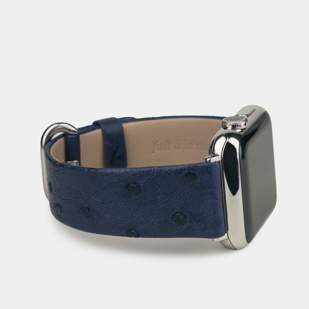 Band for AW 42/44/45mm — ostrich blue