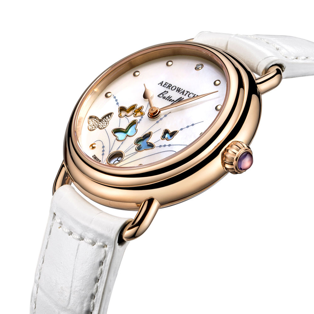 Часы Aerowatch швейцарские Женские Butterfly «Aerowatch 44960 RO05