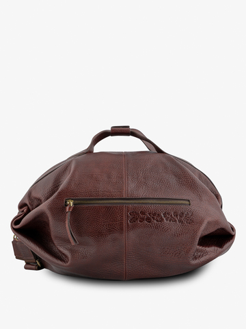 Дорожно-спортивная сумка вишнёвого цвета