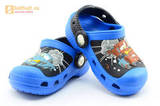 Сабо Крокс (Crocs) пляжные шлепанцы кроксы для мальчиков, цвет синий. Изображение 7 из 12.
