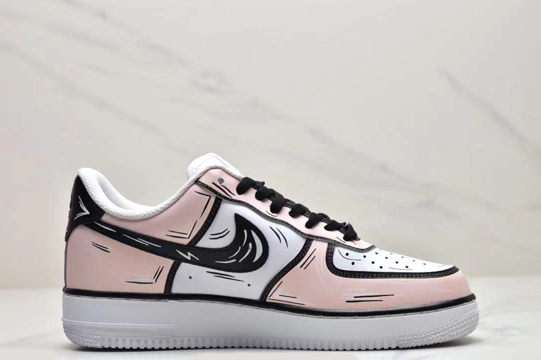 Air forces pink and white best sale