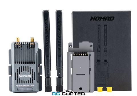 Передающий модуль Radiomaster Nomad Gemini Xrossband ELRS micro/nano 1 Вт двойной 2.4 ГГц и 900 МГц