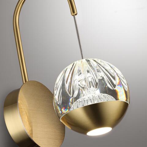 Настенный светодиодный светильник Odeon Light SONO 5101/5WL