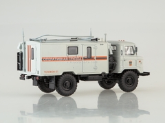 GAZ-66 KShM R-142N (66) Command Vehicle Ministry of Emergency 1:43 AutoHistory