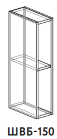 Кухня Бостон шкаф верхний открытый 150