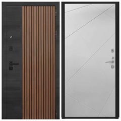 Купить Входная дверь L 48 - ФЛ 291 ПВХ белый софт