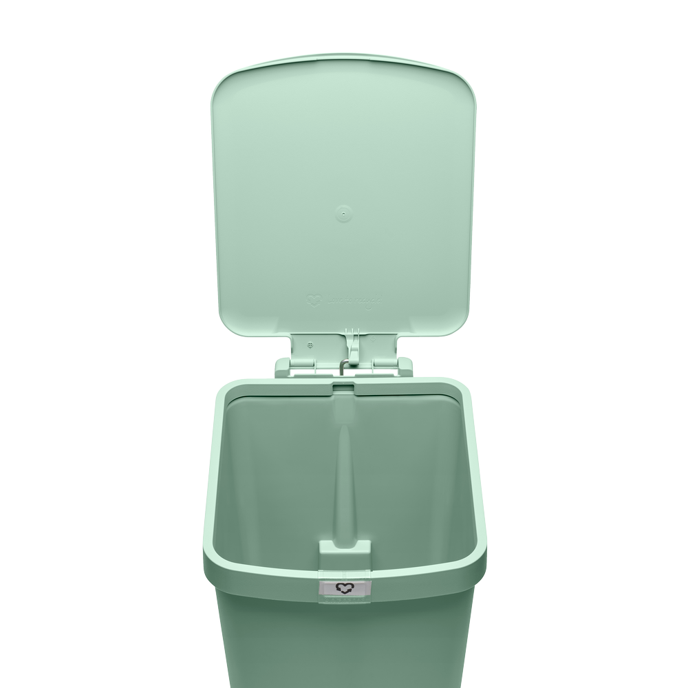 Бак с педалью StepUp (25), Мятно-голубой, арт. 800283 - фото 4