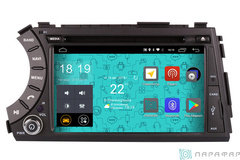 Штатная магнитола 4G/LTE с DVD для Ssang Yong Kyron 05-15 на Android 7.1.1 Parafar PF160D