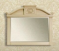 BelBagno BB45S/PBA Зеркало, 990x830, Bianco Antico фото