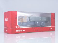 KRAZ-257B1 flatbed truck brown-khaki 1:43 Our Trucks #24
