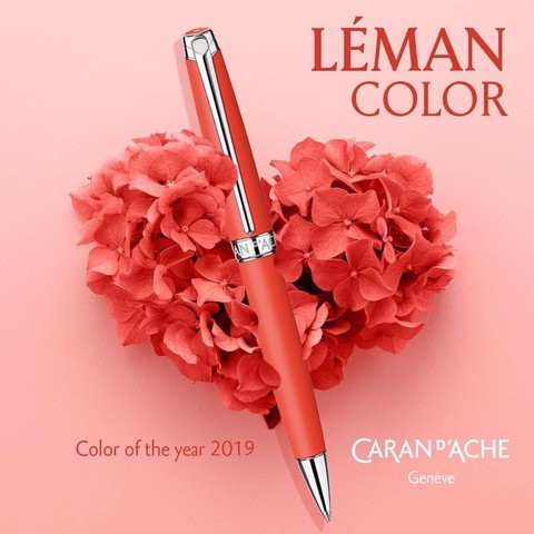 Ручка перьевая Caran d’Ache Leman Coral Matte, M (4799.061)