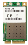 MikroTik 2G/3G/4G/LTE miniPCi-e card with 2 x u.FL connectors for International bands 1/2/3/5/7/8/20/38/40, CAT4
