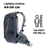 Картинка рюкзак велосипедный Deuter Trans Alpine 24 black - 3