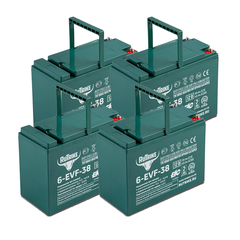 Комплект аккумуляторов RuTrike 6-EVF-38 48V40AH (AGM)
