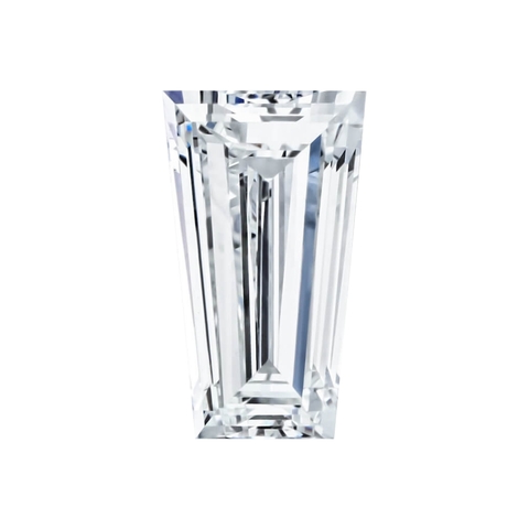 Бриллиант трапеция бесцветный DE VS 1.041 карат 7х3.65х2.4 мм CGL