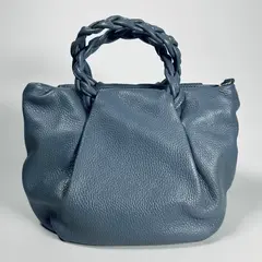 Женская серо-голубая сумка Penna Codino