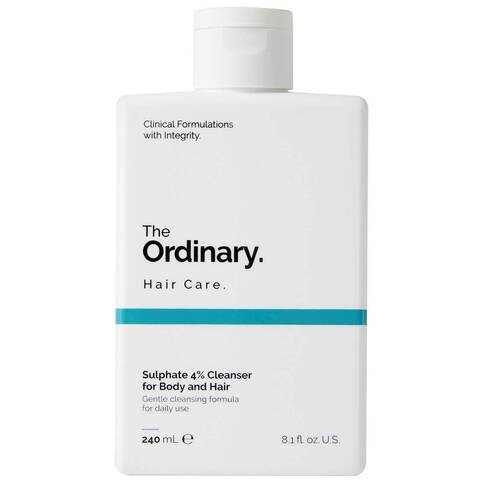 The Ordinary Hair Care Sulphate 4% Cleanser For Body And Hair 240 ml.