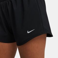 Женские теннисные шорты Nike Dri-Fit One 3in Short - black/reflective silver