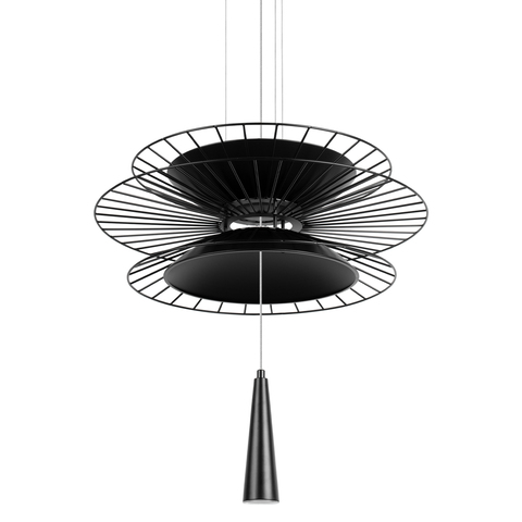 Подвесная люстра Loft It Star 10141B/400 Black