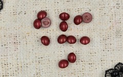 Пуговицы на ножке, d 11 мм, св. винный