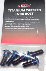 Титановый монтажный болт Arashi M8*22, для тормозного диска мотоцикла HONDA YAMAHA SUZUKI BMW KAWASAKI
