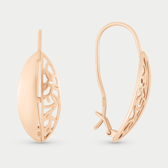 Серьги золотые