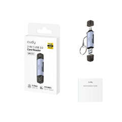 Cudy - Кардридер с двумя портами USB 3.2 UH200