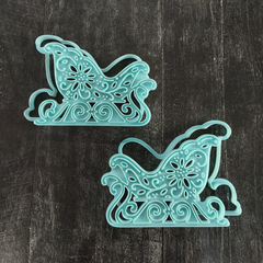 Штамп Сани №1 Двойной комплект