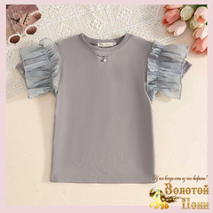 Блуза хлопок д (6-10) 251108-SN496