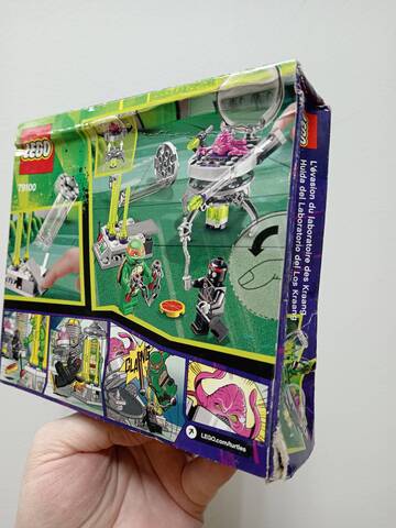 Конструктор LEGO Черепашки Ниндзя 79100 Побег из лаборатории Крэнга