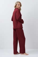 Пижама женская со штанами ARUELLE CADANCE BURGUNDY