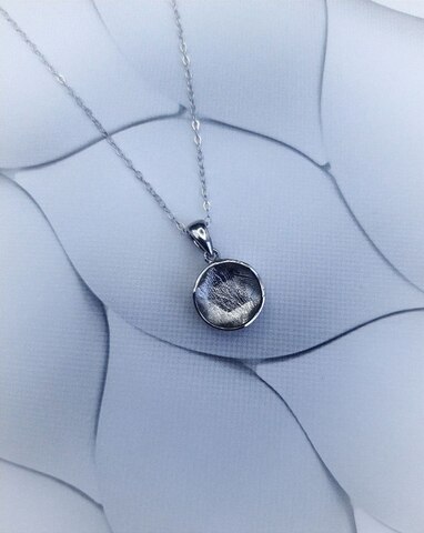 Кулон малый с метеоритом Муонионалуста