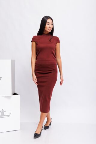 Dorothee Schumacher Топ трикотажный из мериносовой шерсти и шелка с сертификацией Mulesing Free и OEKO-Tex 100