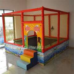 Мини батутная арена "Фристайл" 2,6x2,6x2,5 м