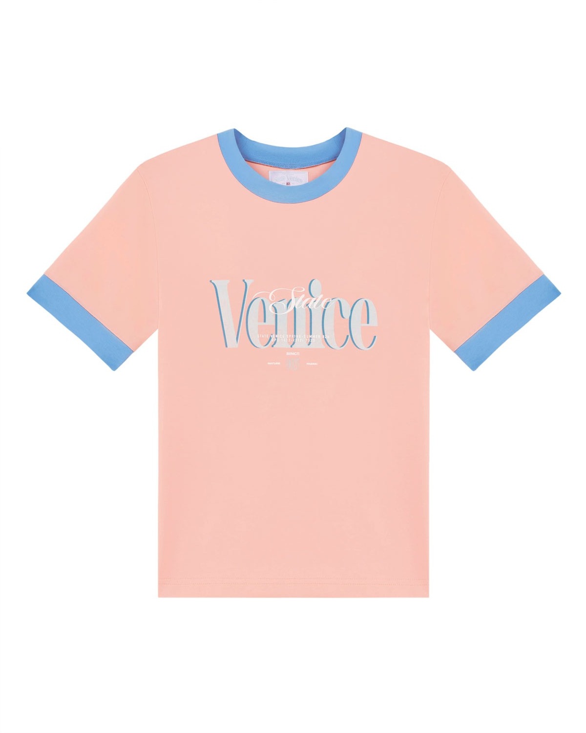 Приталенная футболка из облегченного хлопка